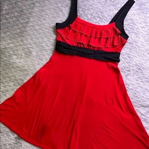 Red Swing Rockabilly Dress